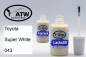 Preview: Toyota, Super White, 043: 20ml Lackstift + 20ml Klarlack - Set, von ATW Autoteile West.